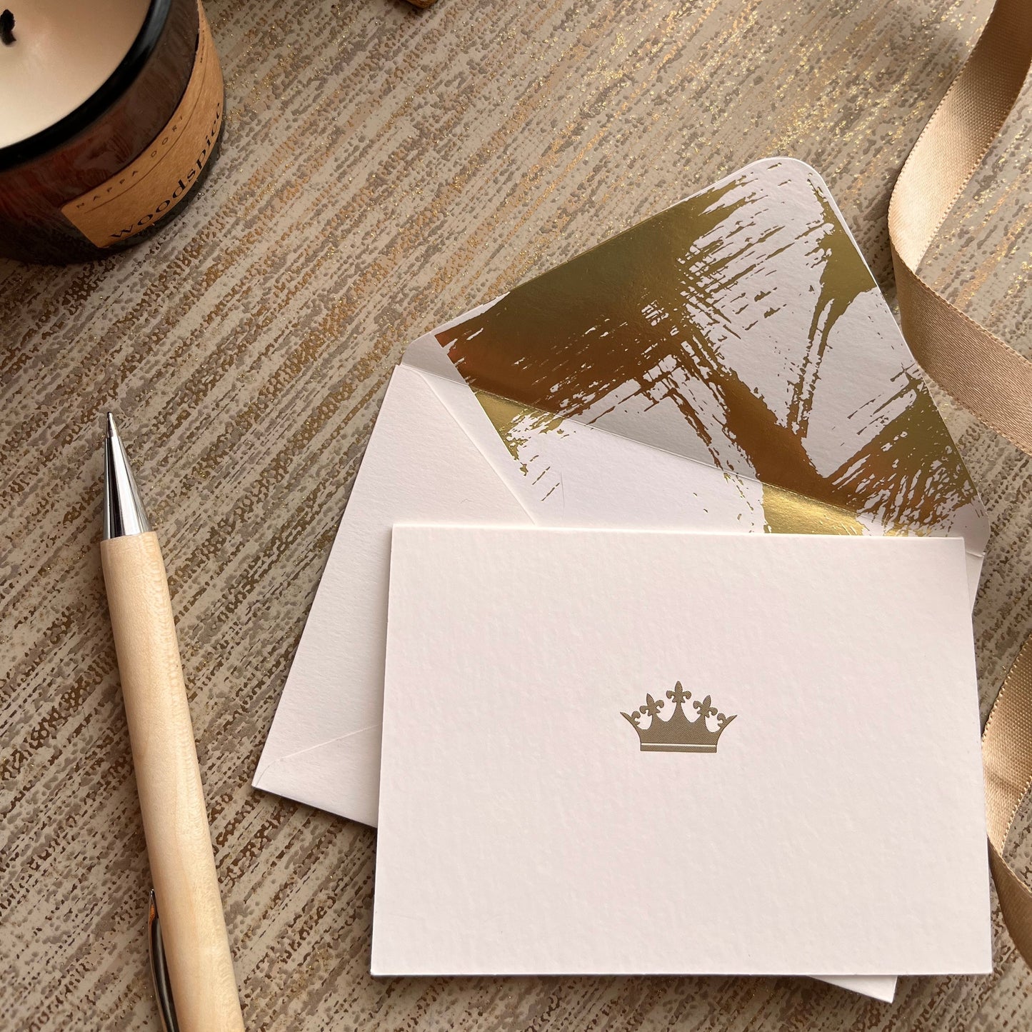Crown - Personalised Fold Card