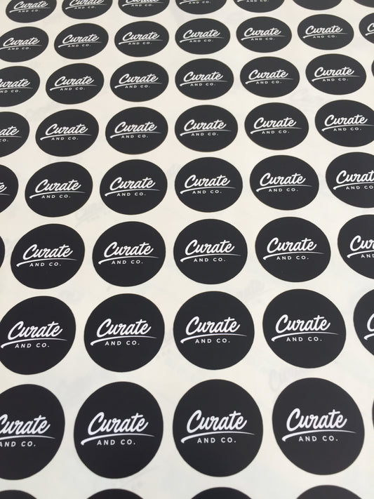 Product Labels - Circle or Irregular Shape
