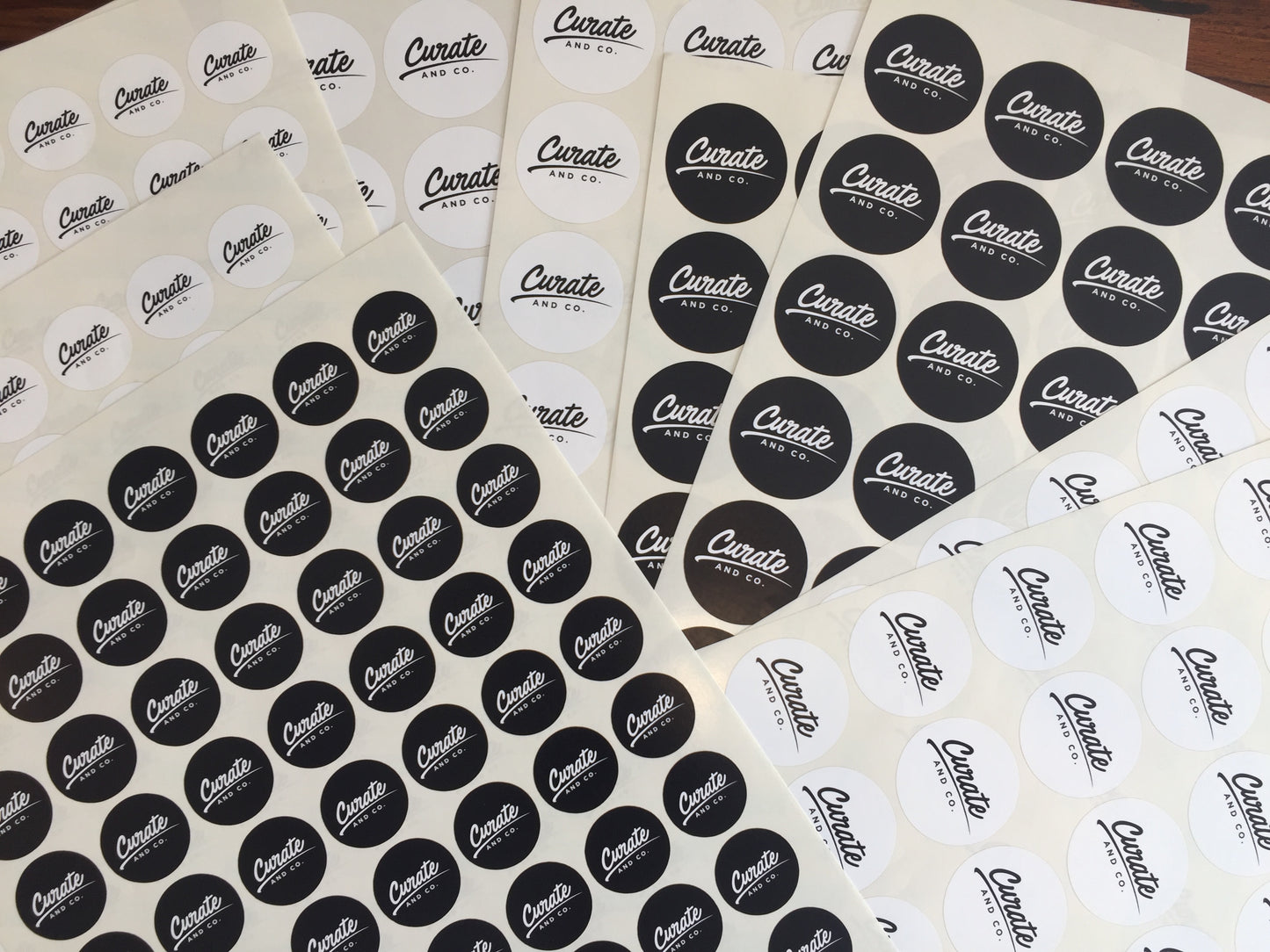 Product Labels - Circle or Irregular Shape
