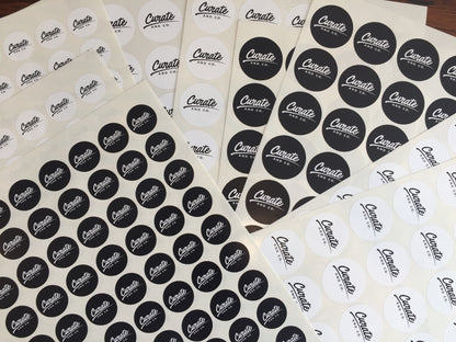 Product Labels - Circle or Irregular Shape