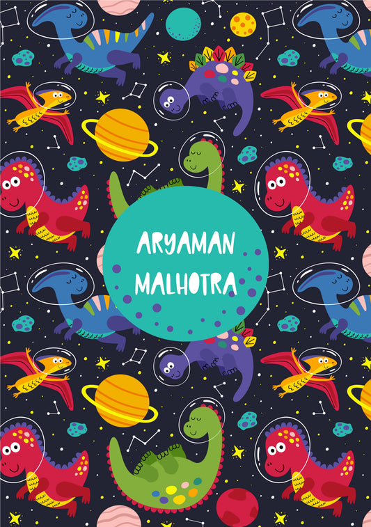 Personalised Note Book - In Space