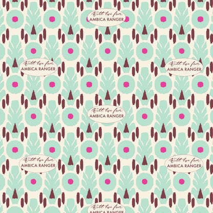 Personalised Wrapping Paper - Ikat