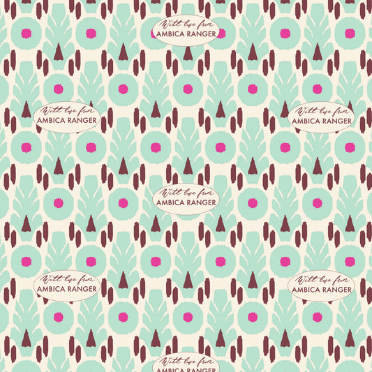 Personalised Wrapping Paper - Ikat
