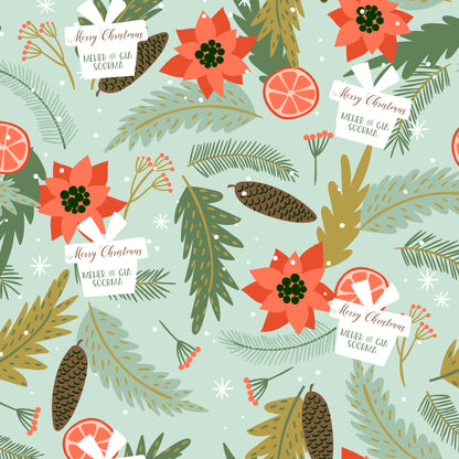 Personalised Wrapping Paper - Its Xmas time