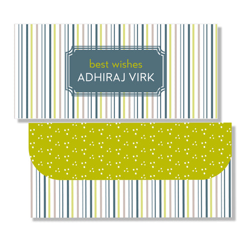 Gift Envelopes - Neon Stripes