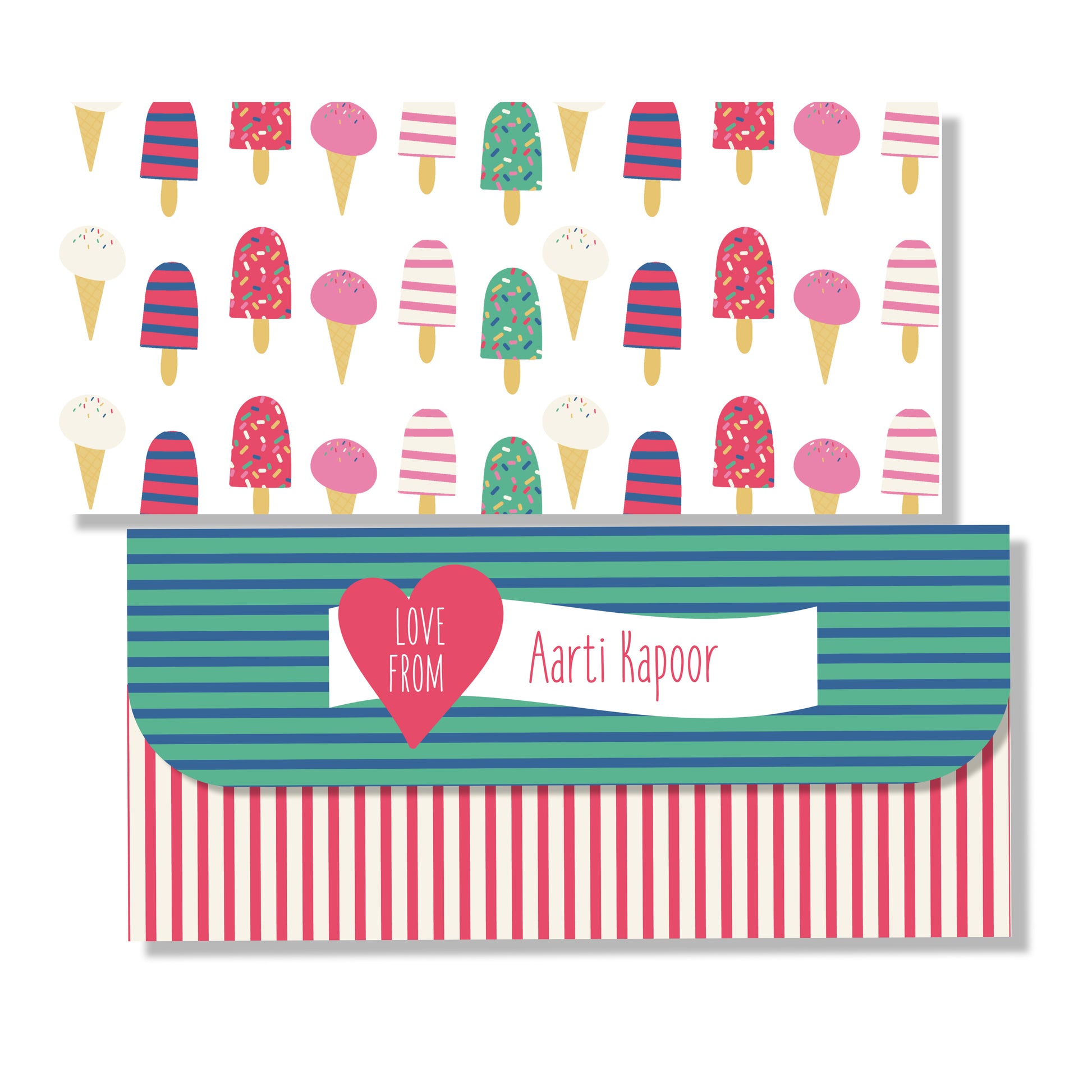 Gift Envelopes - Ice Lollies