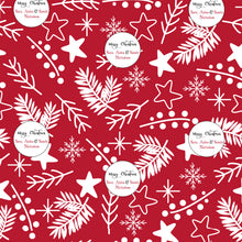 Personalised Wrapping Paper - Mistletoe
