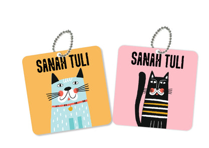 Bag Tags - Meow