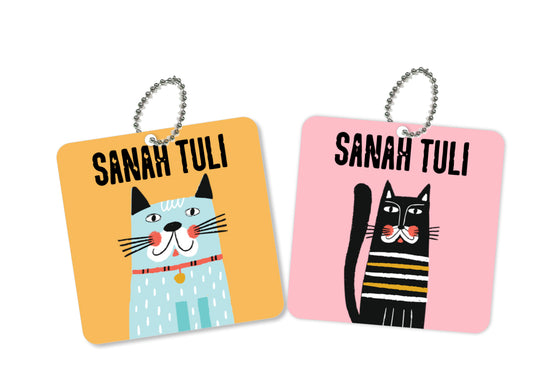 Bag Tags - Meow