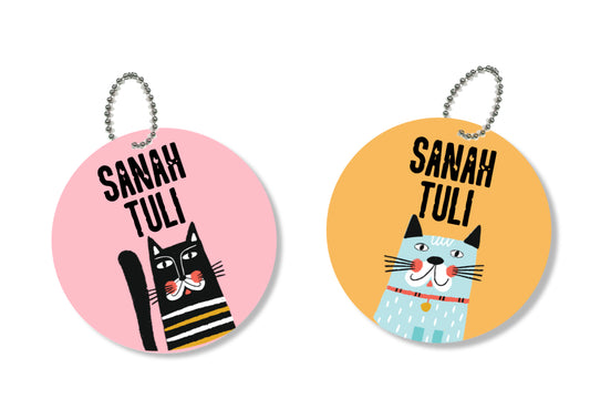 Bag Tags - Meow