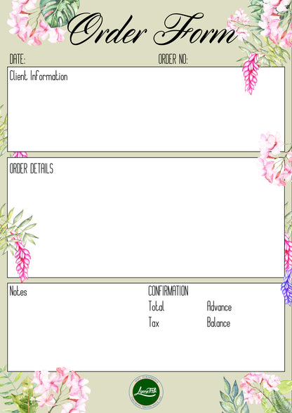Customised Order Forms