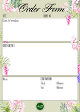 Customised Order Forms