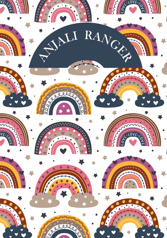Personalised Note Book - Over The Rainbow