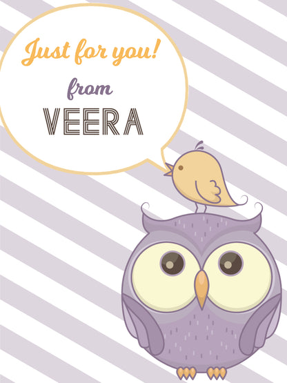 Ribbon Tags - Owly You