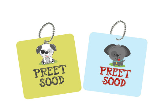 Bag Tags - Puppy Love