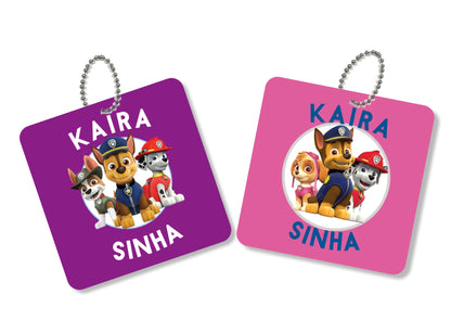 Bag Tags - Paw Patrol