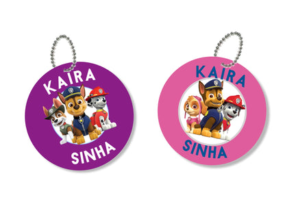 Bag Tags - Paw Patrol