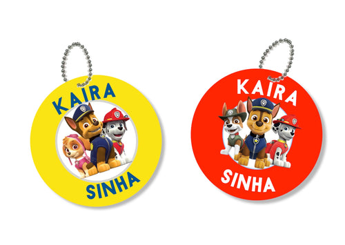 Bag Tags - Paw Patrol