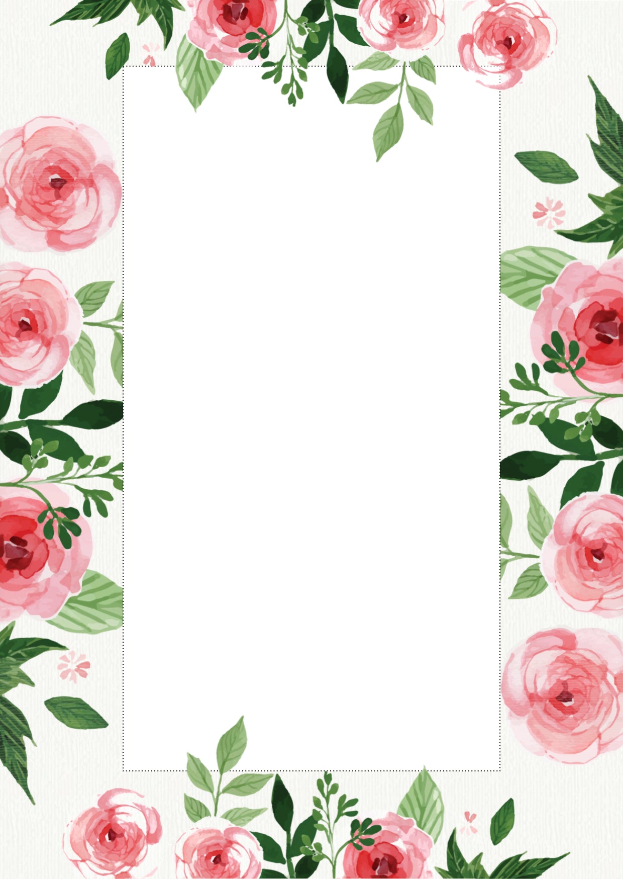 pretty pink roses note pad