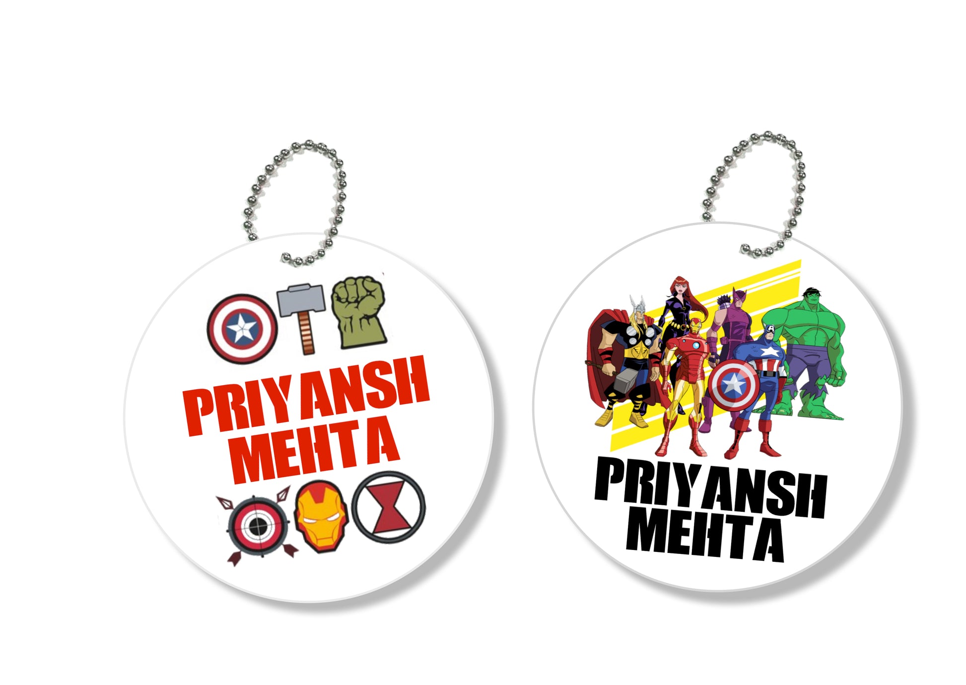 Bag Tags - Avengers