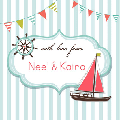 Gift Label - Sailboat