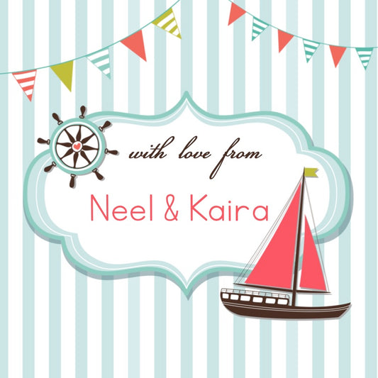 Gift Label - Sailboat