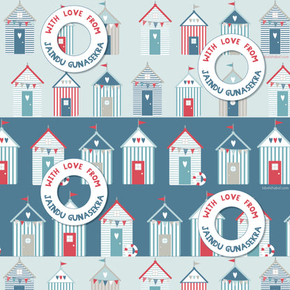 Personalised Wrapping Paper - Sea Side