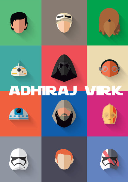 Personalised Note Book - Star Wars