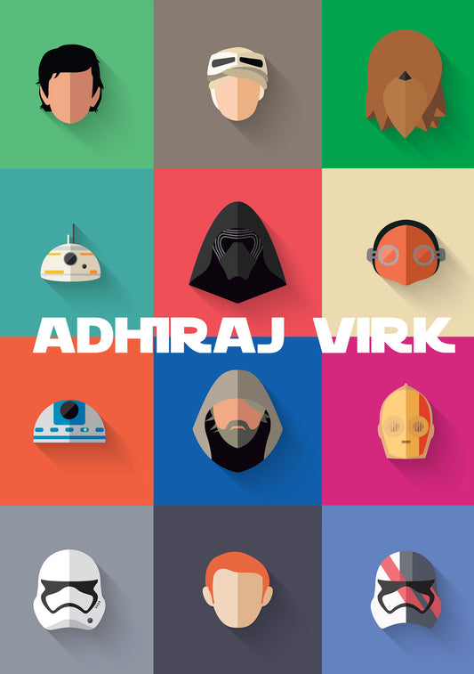 Personalised Note Book - Star Wars