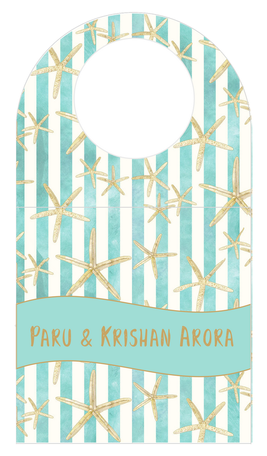Bottle Tags - Star Fish