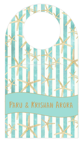 Bottle Tags - Star Fish