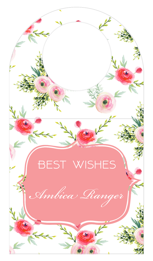 Bottle Tags - Sweet Bouquet