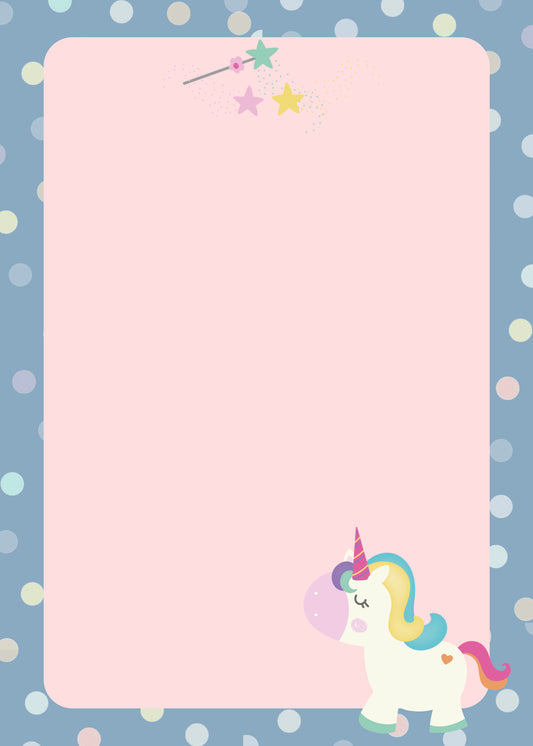 Note Pad - Unicorn Magic