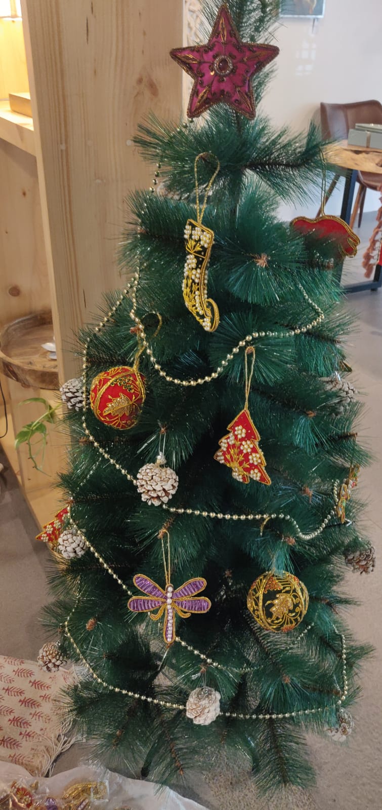 Embroidered Ornaments - Alphabets