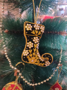 Embroidered Ornaments - Stocking