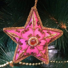 Embroidered Ornaments - Star