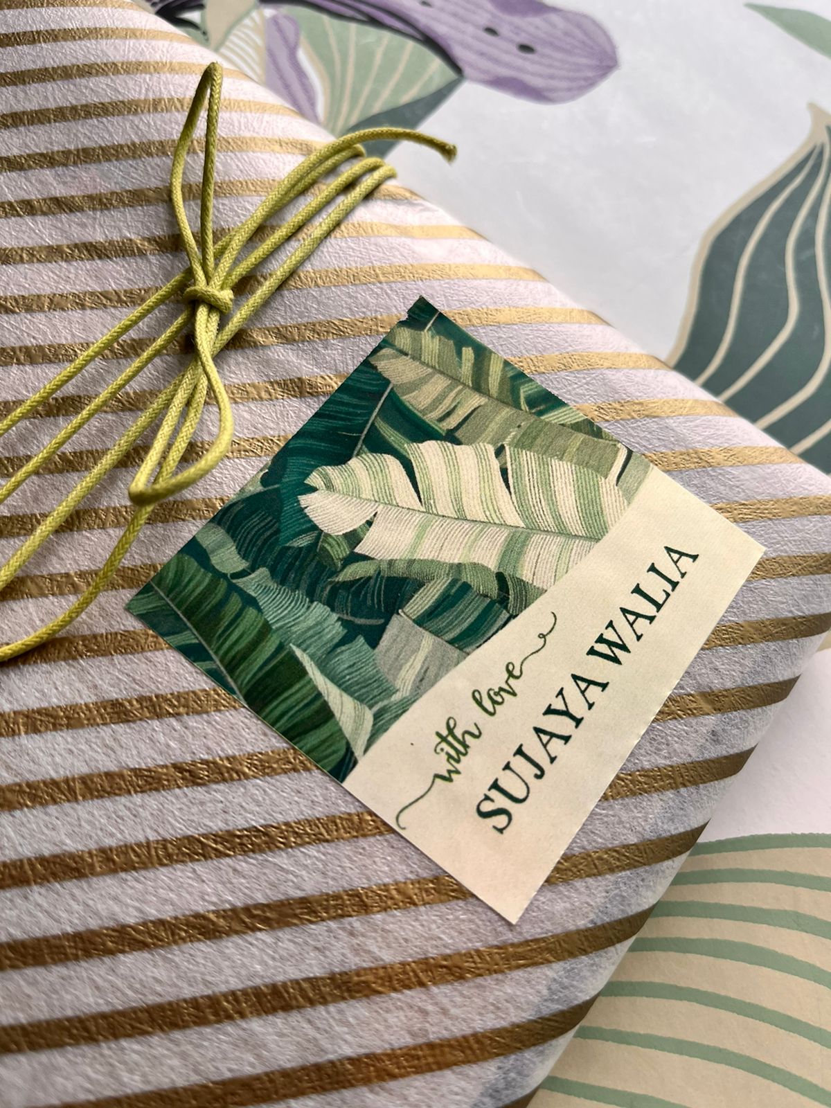 Gift Label - Leafy Tales