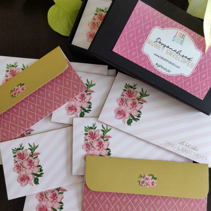 Gift Envelopes - Pink Lillies