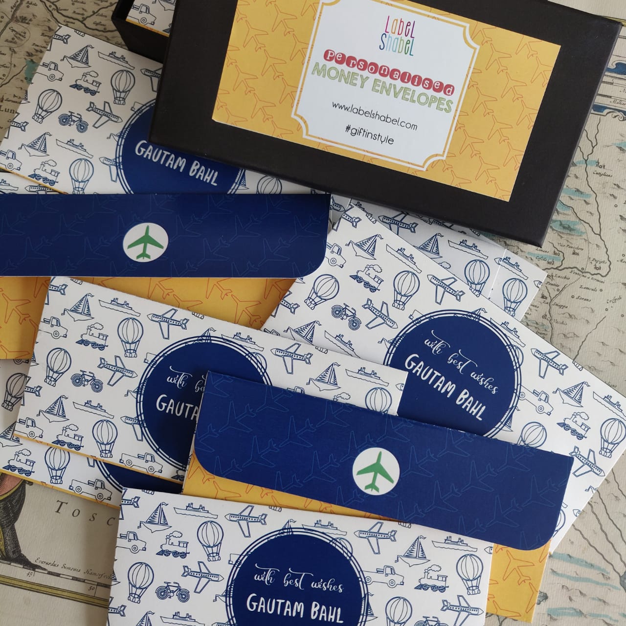 Gift Envelopes - Travel Stories