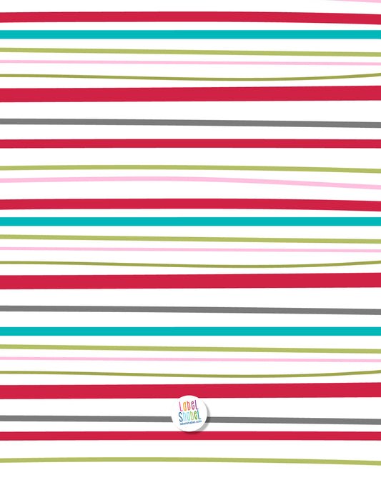 Clip Board - Candy Stripes