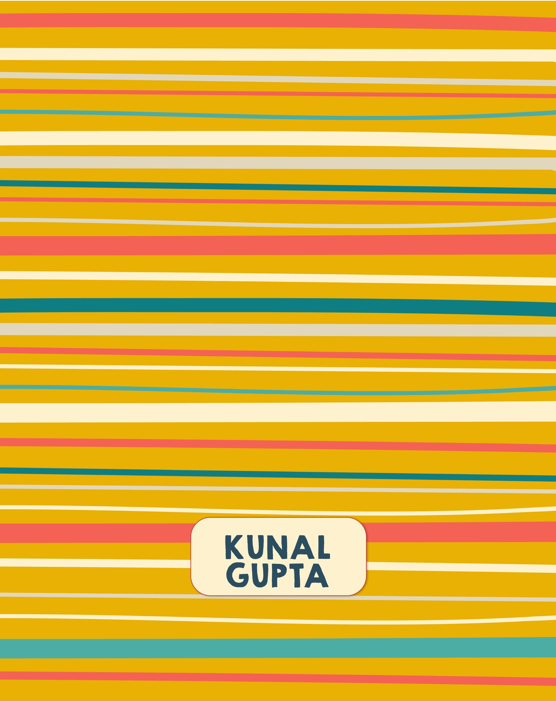 Clip Board - Candy Stripes