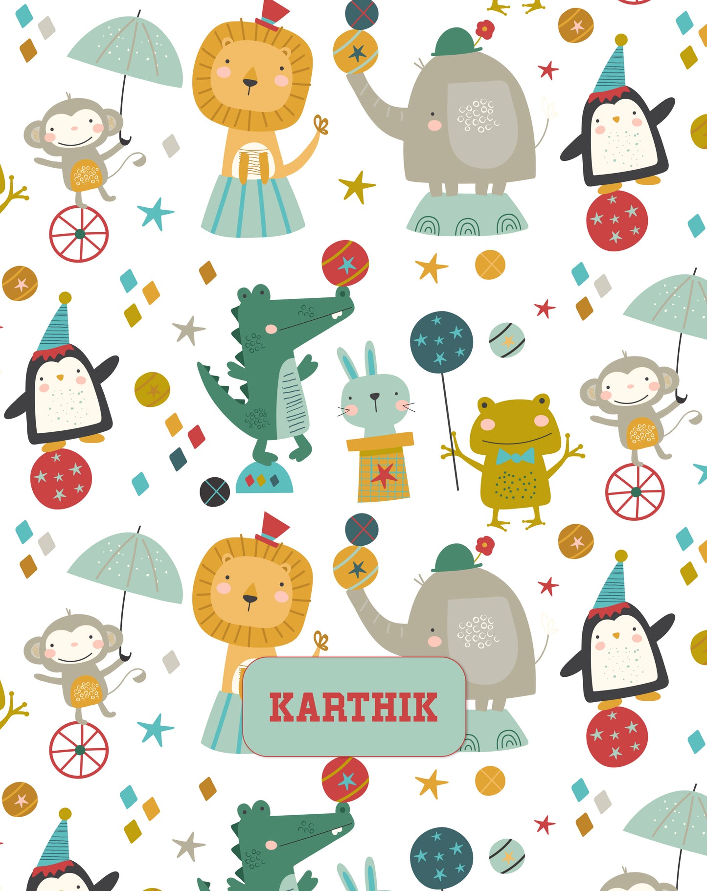 Clip Board - Circus Fun