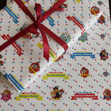 Personalised Wrapping Paper - Paw Patrol