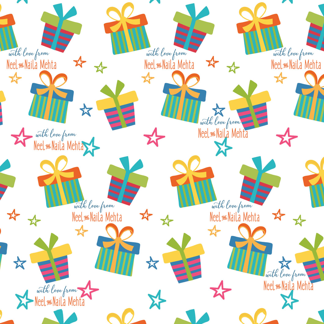Personalised Wrapping Paper - Gifts Of Love