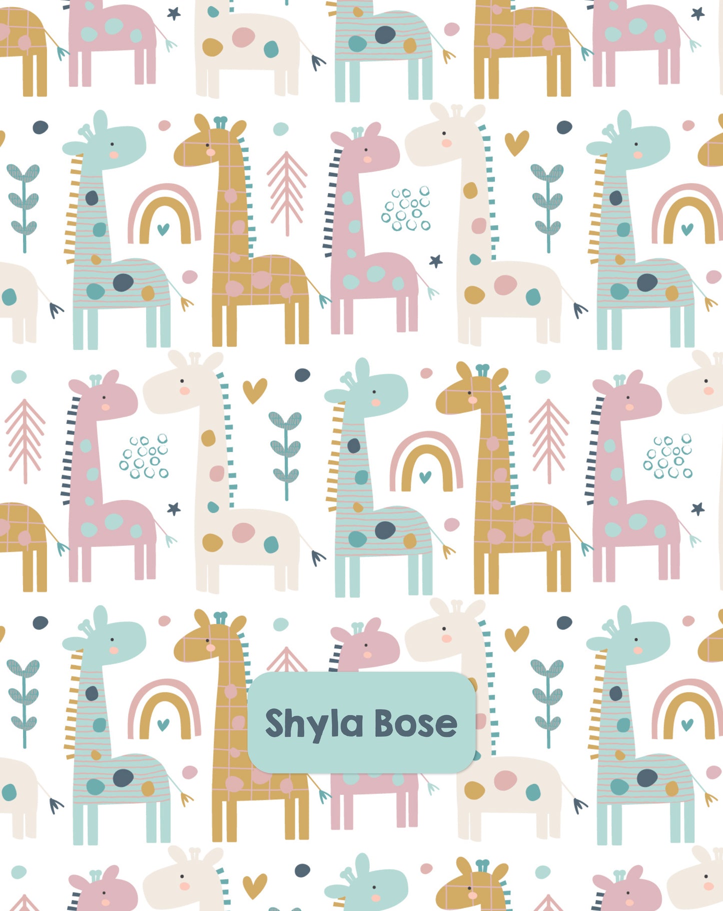 Clip Board - Giffy Giraffe