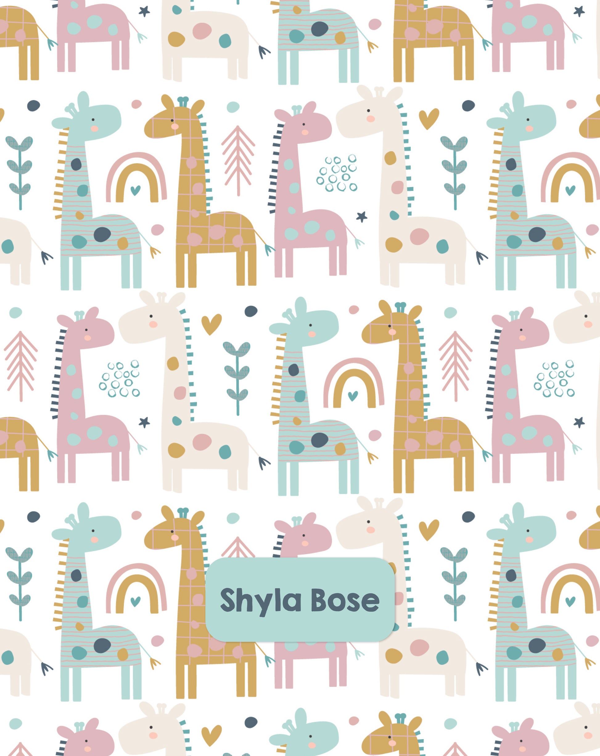 Clip Board - Giffy Giraffe