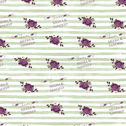 Personalised Wrapping Paper - Green Beauty