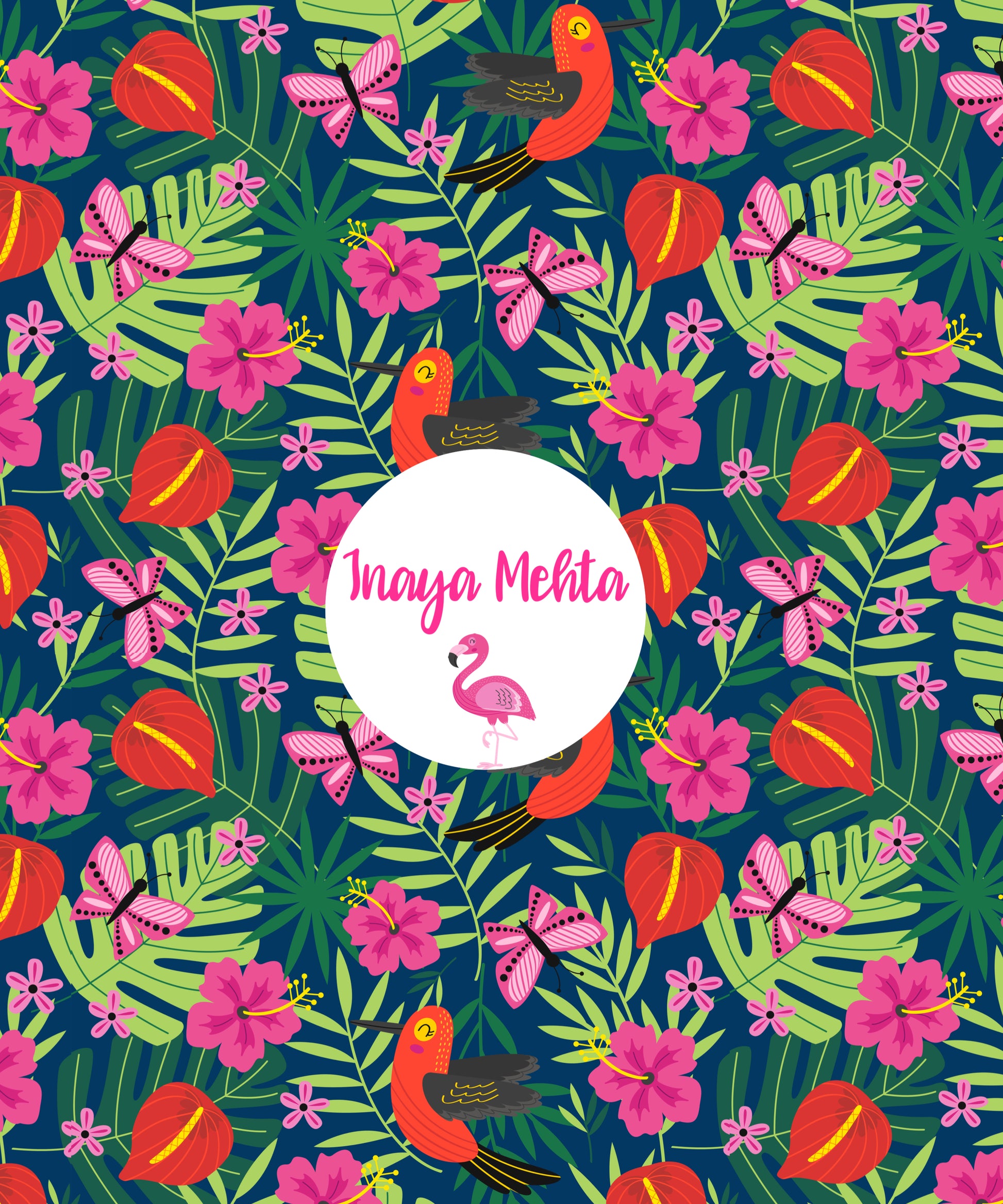 Personalised Folders - Hot Tropics