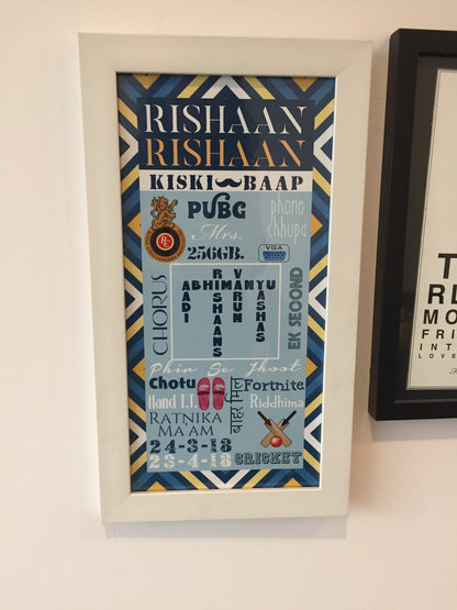 Word Memories Poster