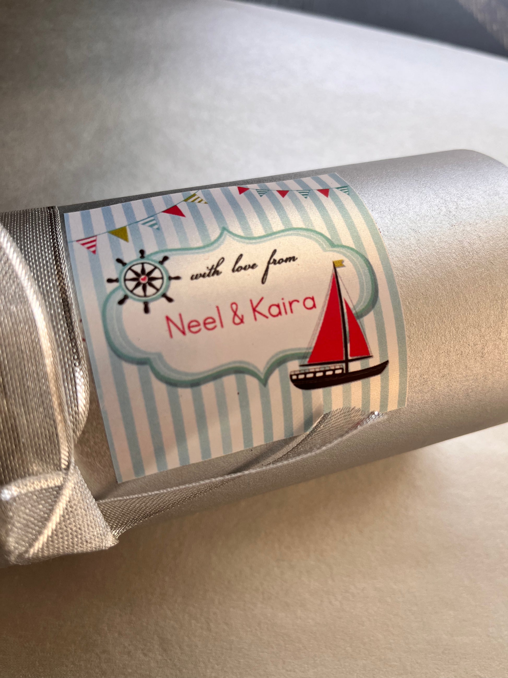 Gift Label - Sailboat